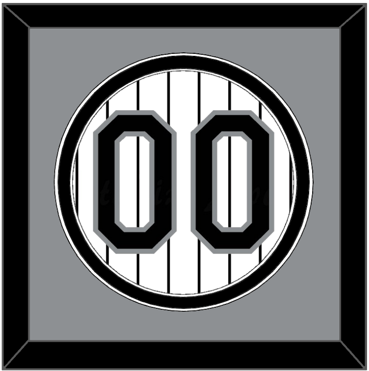 Chicago Number - Home White Pinstripes - Signature Tier 3