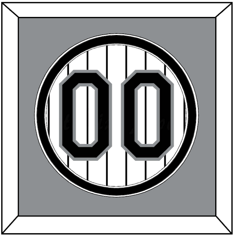 Chicago Number - Home White Pinstripes - Signature Tier 3