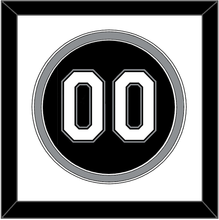 Chicago Number - Alternate Black - Signature Tier 1
