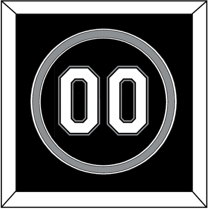 Chicago Number - Alternate Black - Signature Tier 2