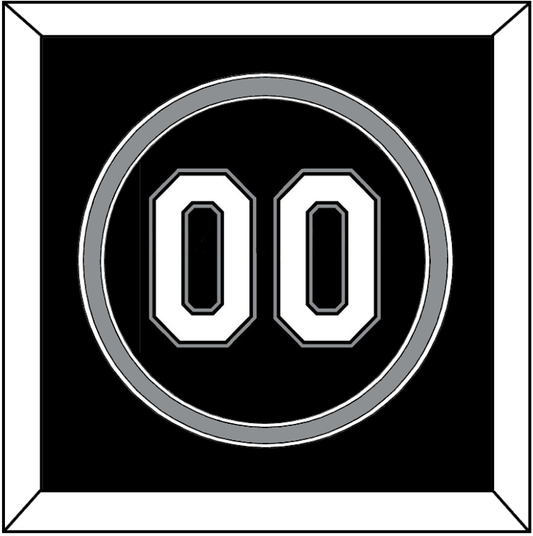 Chicago Number - Alternate Black - Signature Tier 2