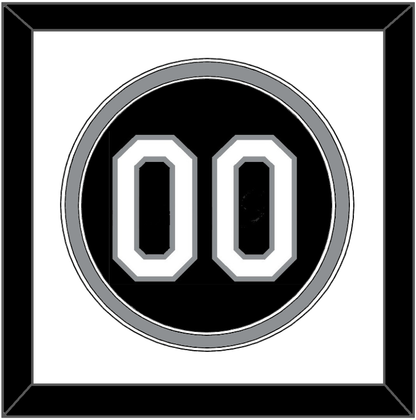 Chicago Number - Alternate Black (1991-1992) - Signature Tier 1