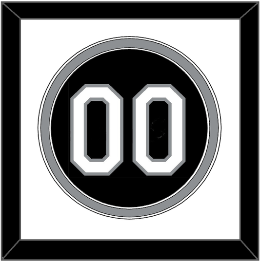 Chicago Number - Alternate Black (1991-1992) - Signature Tier 1