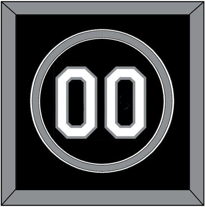 Chicago Number - Alternate Black (1991-1992) - Signature Tier 2