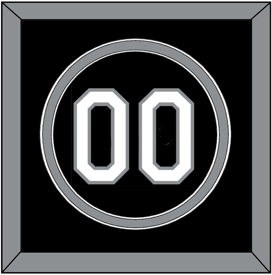 Chicago Number - Alternate Black (1991-1992) - Signature Tier 2