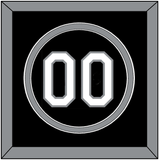 Chicago Number - Alternate Black (1991-1992) - Double Mat 2