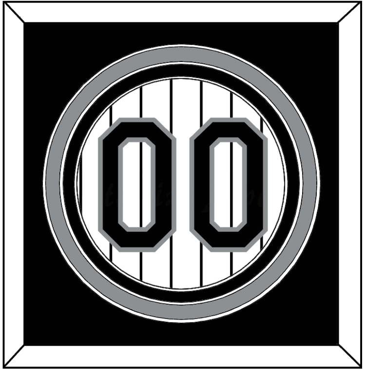 Chicago Number - Home White Pinstripes- Premier Tier 2