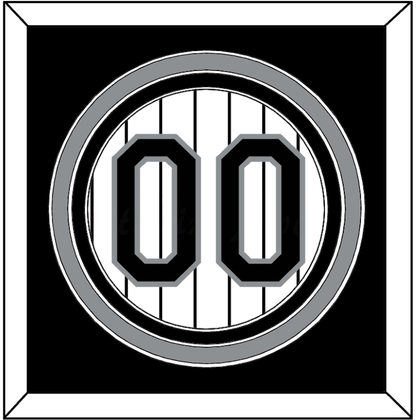 Chicago Number - Home White Pinstripes- Premier Tier 2