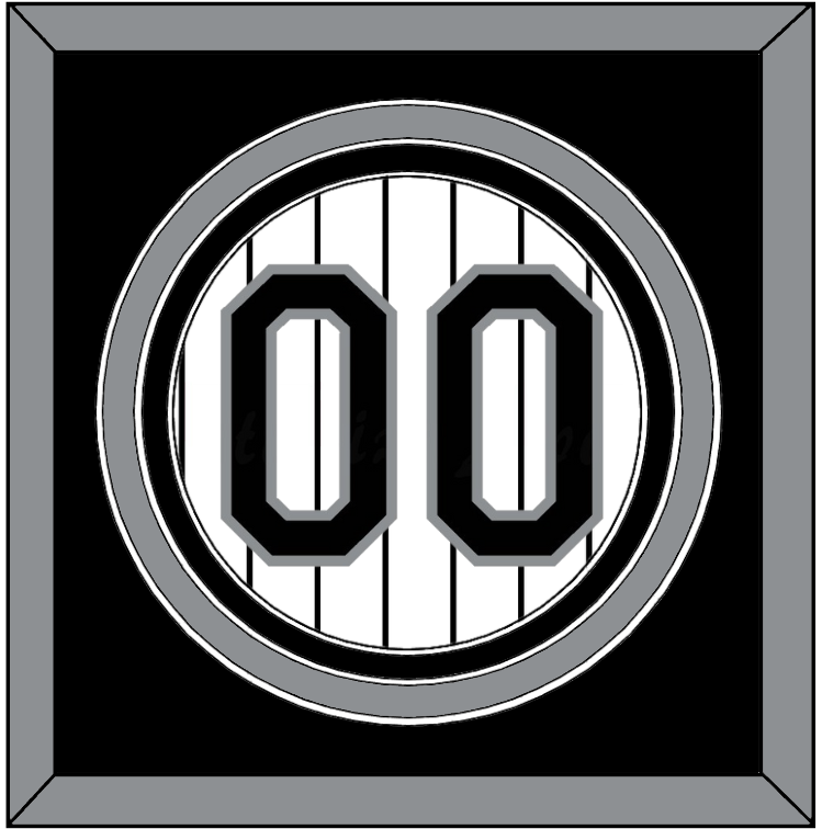 Chicago Number - Home White Pinstripes- Premier Tier 2