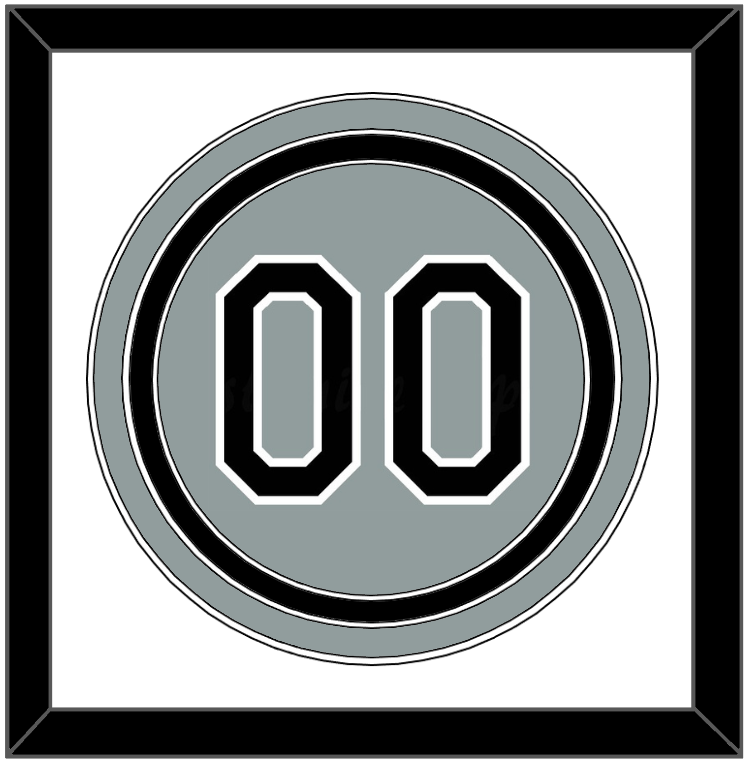 Chicago Number - Road Gray - Premier Tier 1