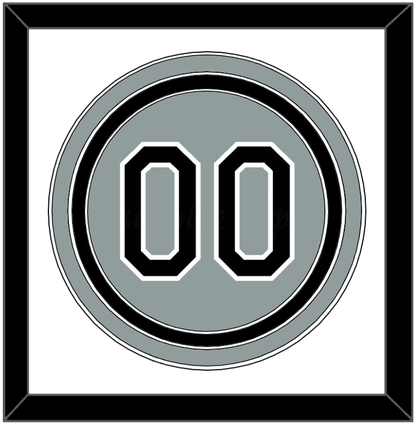 Chicago Number - Road Gray - Premier Tier 1