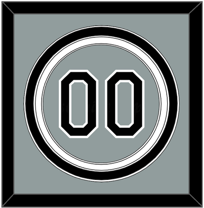 Chicago Number - Road Gray - Premier Tier 2