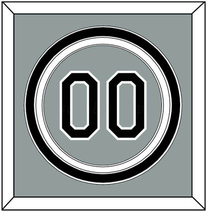 Chicago Number - Road Gray - Premier Tier 2