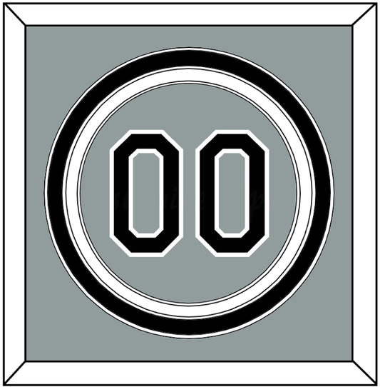 Chicago Number - Road Gray - Premier Tier 2