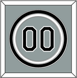 Chicago Number - Road Gray - Triple Mat 2