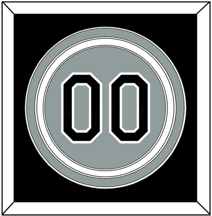Chicago Number - Road Gray - Premier Tier 3