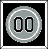 Chicago Number - Road Gray - Triple Mat 3