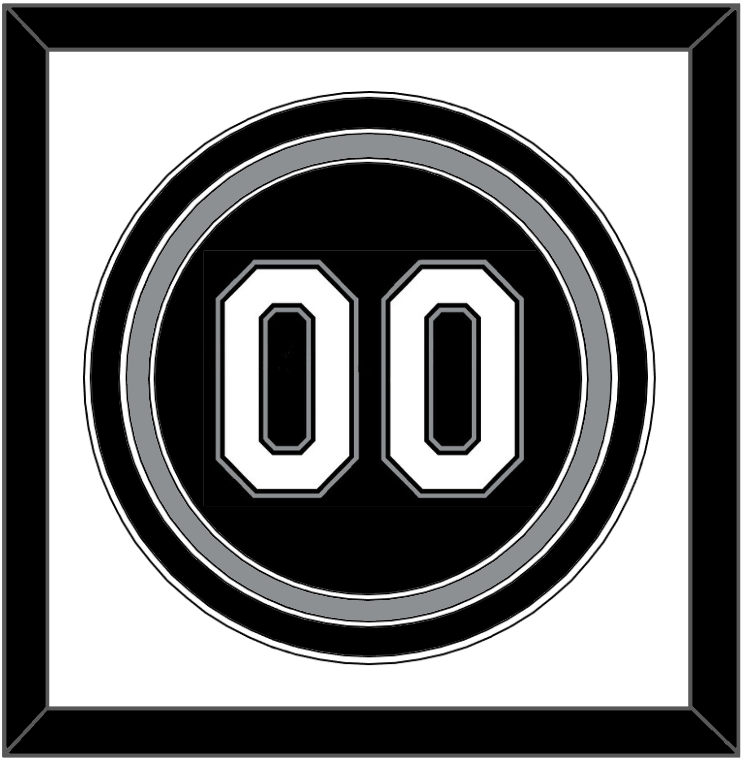 Chicago Number - Alternate Black - Premier Tier 1