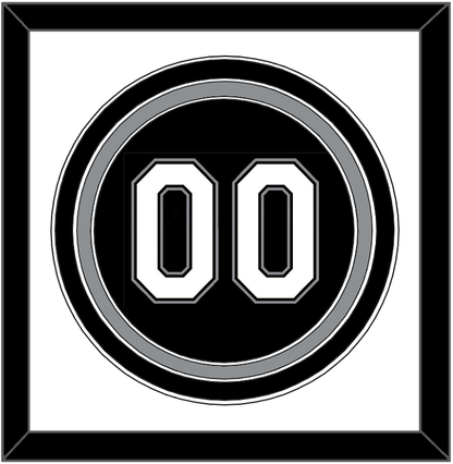 Chicago Number - Alternate Black - Premier Tier 1