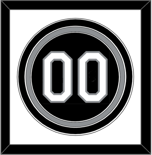 Chicago Number - Alternate Black (1991-1992) - Premier Tier 1