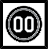 Chicago Number - Alternate Black (1991-1992) - Triple Mat 1