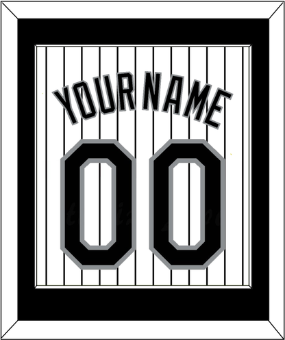 Chicago Name & Number - Home White Pinstripes - Essential Tier 1