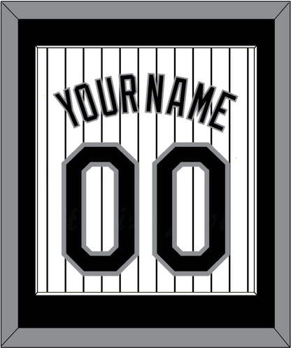 Chicago Name & Number - Home White Pinstripes - Essential Tier 1