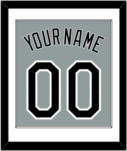 Chicago Name & Number - Road Gray - Essential Tier 1