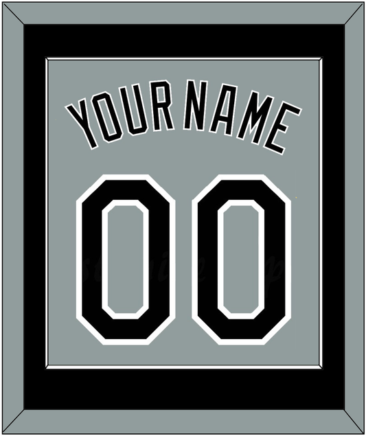 Chicago Name & Number - Road Gray - Essential Tier 2