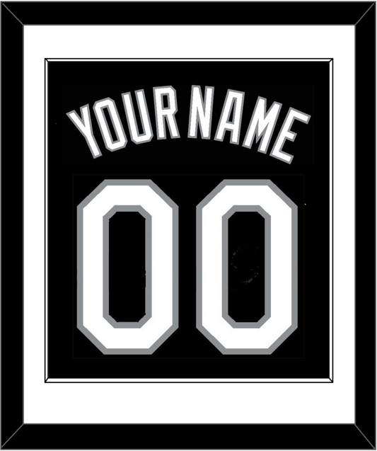 Chicago Name & Number - Alternate Black (1991-1992) - Essential Tier 1