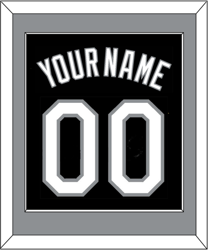 Chicago Name & Number - Alternate Black (1991-1992) - Essential Tier 2