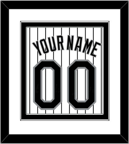 Chicago Name & Number - Home White Pinstripes - Signature Tier 1