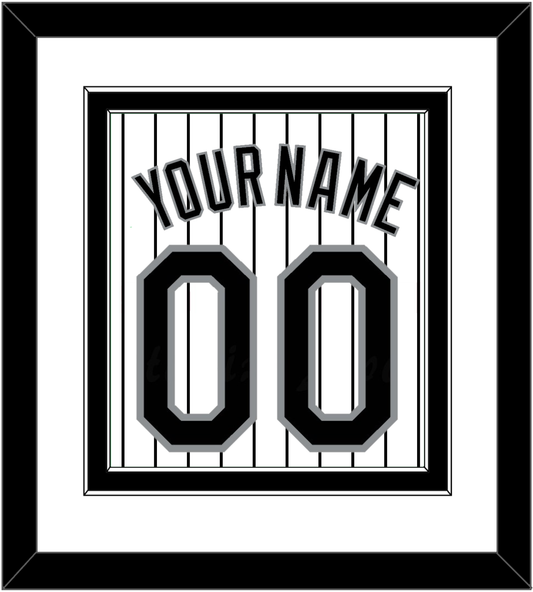 Chicago Name & Number - Home White Pinstripes - Signature Tier 1