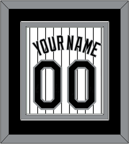 Chicago Name & Number - Home White Pinstripes - Signature Tier 2