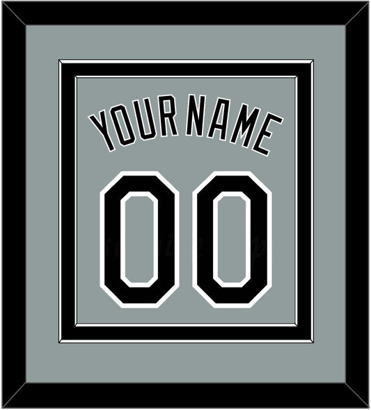 Chicago Name & Number - Road Gray - Signature Tier 2