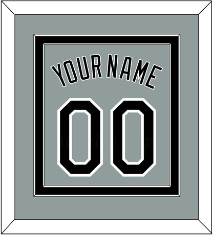 Chicago Name & Number - Road Gray - Signature Tier 2