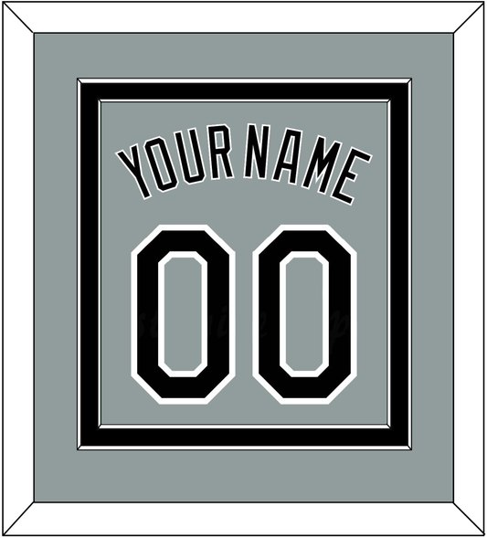 Chicago Name & Number - Road Gray - Signature Tier 2
