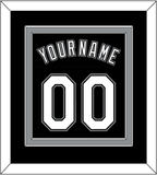 Chicago Name & Number - Alternate Black - Double Mat 2