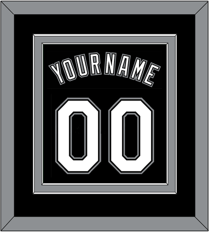 Chicago Name & Number - Alternate Black - Signature Tier 2