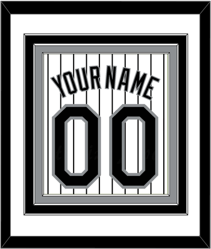 Chicago Name & Number - Home White Pinstripes - Premier Tier 1