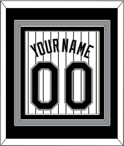 Chicago Name & Number - Home White Pinstripes - Premier Tier 2