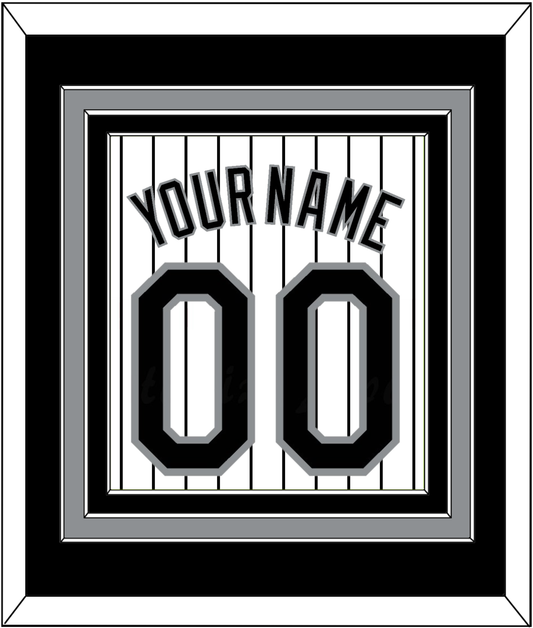 Chicago Name & Number - Home White Pinstripes - Premier Tier 2