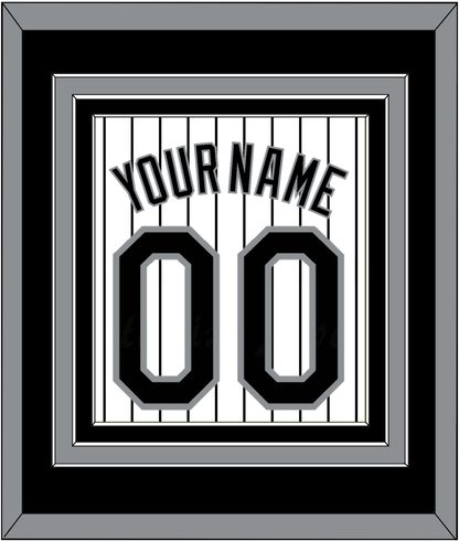Chicago Name & Number - Home White Pinstripes - Premier Tier 2