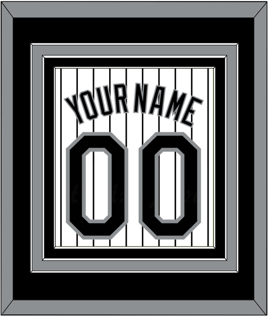 Chicago Name & Number - Home White Pinstripes - Premier Tier 2