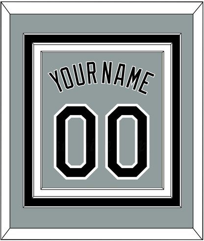 Chicago Name & Number - Road Gray - Premier Tier 2