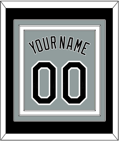 Chicago Name & Number - Road Gray - Premier Tier 3