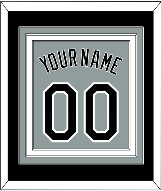 Chicago Name & Number - Road Gray - Premier Tier 3