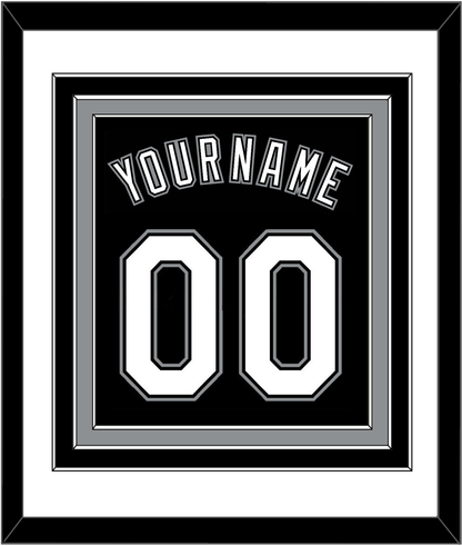 Chicago Name & Number - Alternate Black - Premier Tier 1
