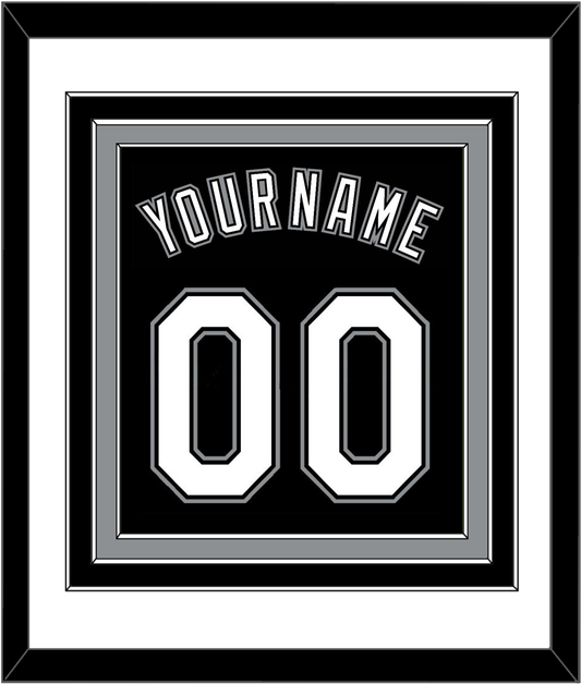 Chicago Name & Number - Alternate Black - Premier Tier 1