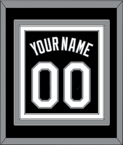 Chicago Name & Number - Alternate Black (1991-1992) - Premier Tier 2